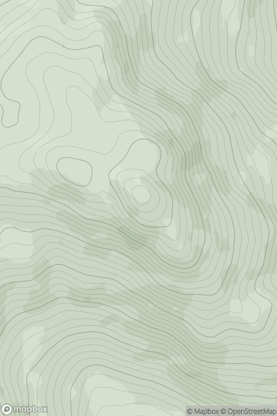 Thumbnail image for Cruach nam Miseag [Loch Fyne to Bute and the Firth of Clyde] showing contour plot for surrounding peak